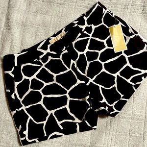 Brand New Michael Kors Giraffe Print Shorts